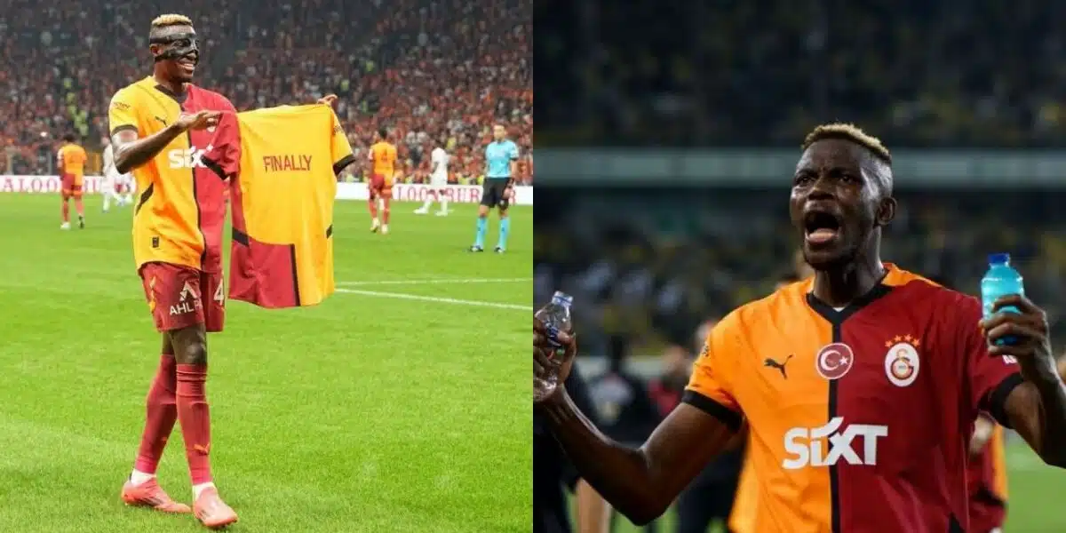 Osimhen opens Galatasaray account with brace against Kasimpasa