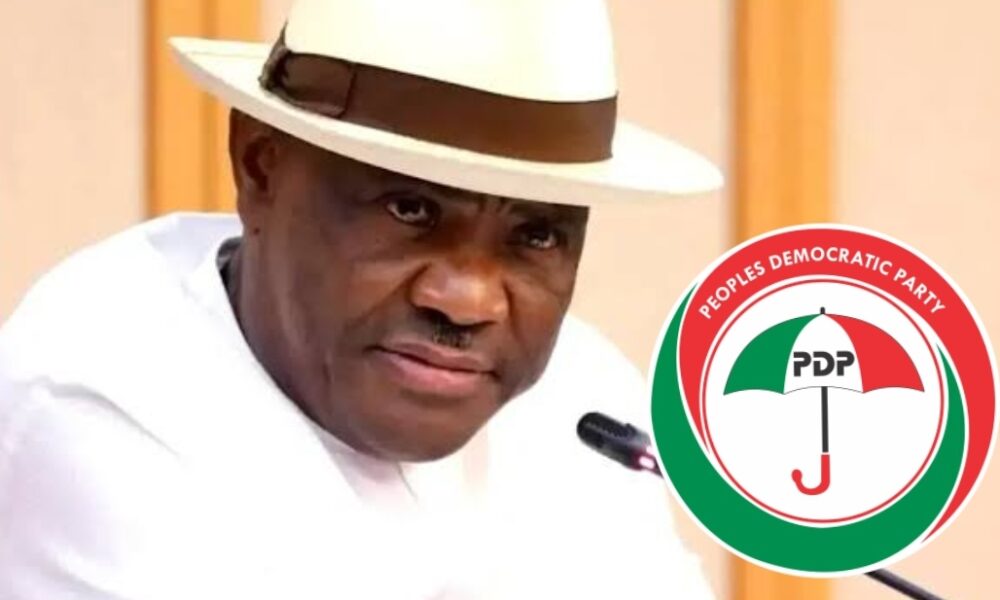 PDP National Working Committee Hands Wike Rivers Control