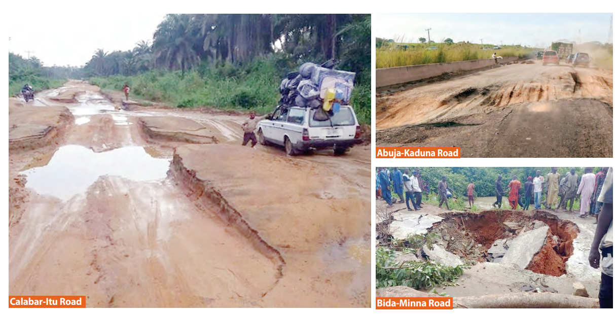 Rains Worsen State Of Roads Nationwide