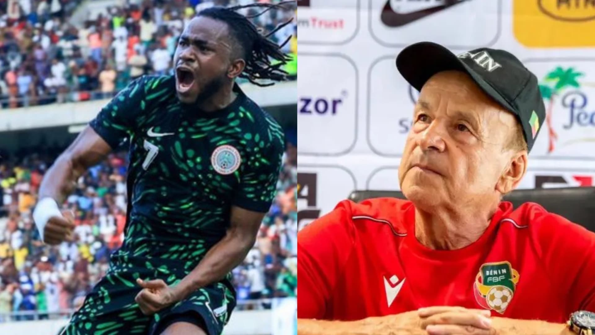 Rohr hails ‘unstoppable’ Lookman after Super Eagles beat his side 3-0