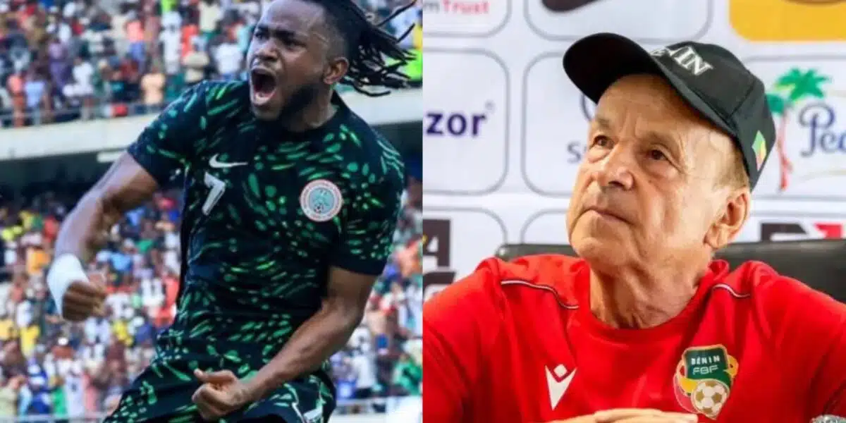 AFCON 2025Q: Rohr hails ‘unstoppable’ Lookman after Super Eagles beat his side 3-0