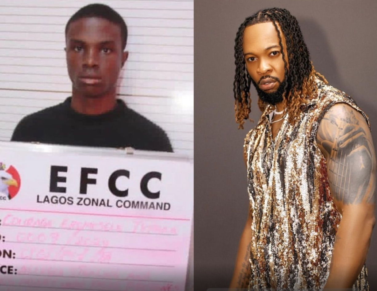 Singer Flavour reacts as court jails fraudster impersonating him