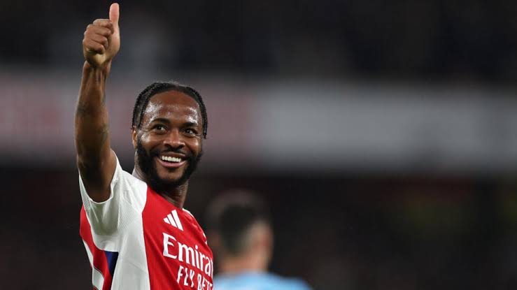 Sterling nets first Arsenal goal in league cup demolition of Bolton