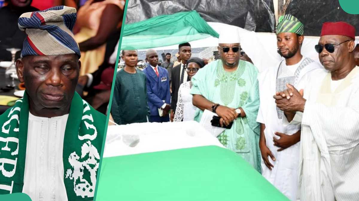 Taiwo Akinkunmi: After One-Year Wait for State Funeral, Nigeria’s Flag Designer Finally Gets Buried