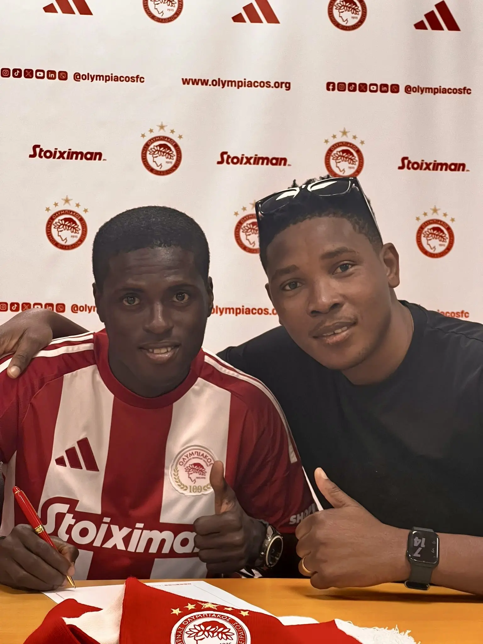 Transfer: Nigeria youngster joins Greek club, Olympiacos