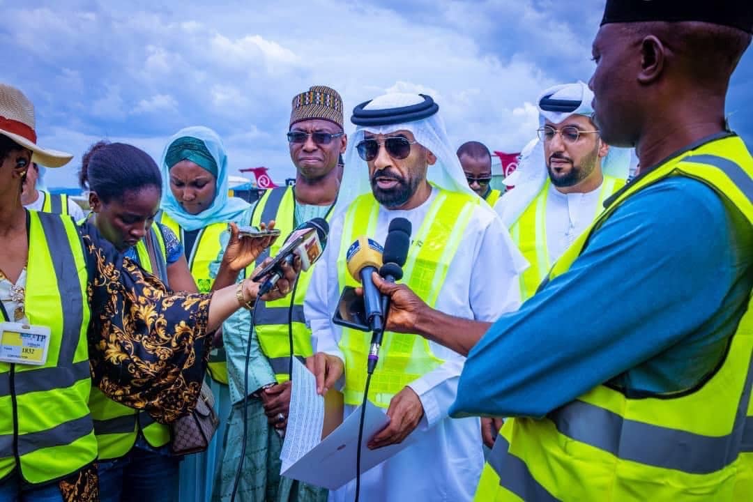 UAE Donates 50 Tonnes Of Aid To Nigeria