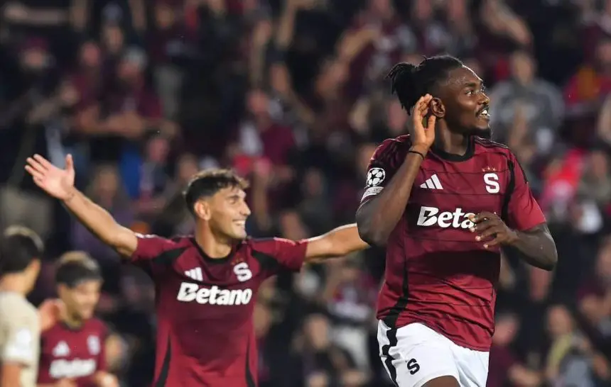 UCL: Olatunji Inspires Sparta Prague’s Win Vs Salzburg