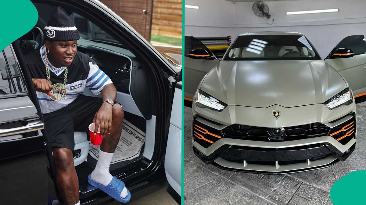 Zlatan Ibile Splashes Whopping N612 Million on New Lamborghini, Photos Go Viral Online