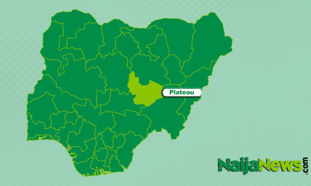 Map of Plateau State, Nigeria