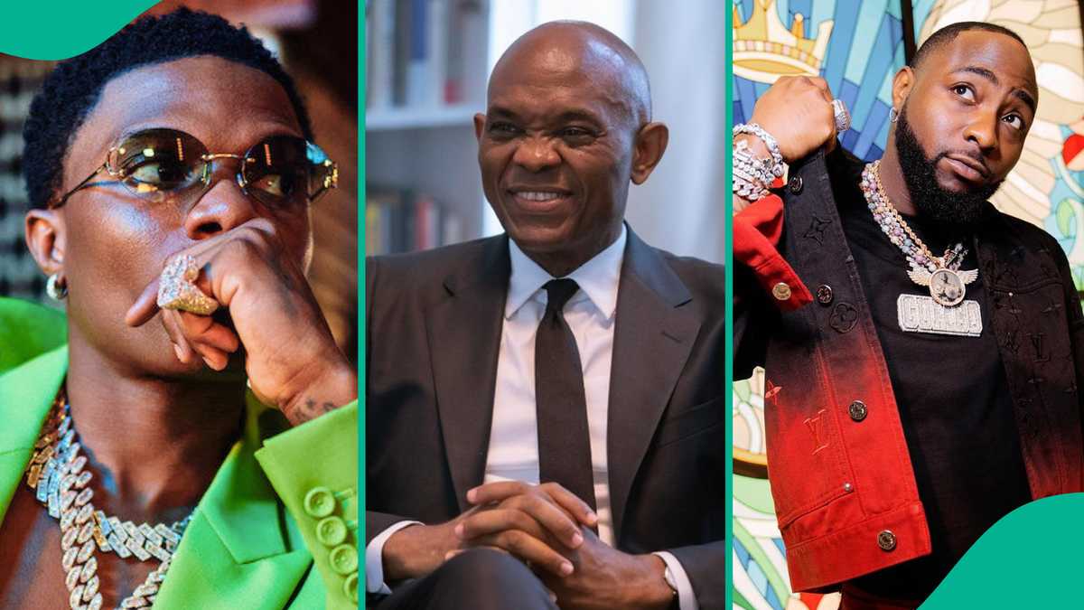 Wizkid’s FC, 30BG Clash As Tony Elumelu Shares Clip From UNGA, Including Pics With Davido