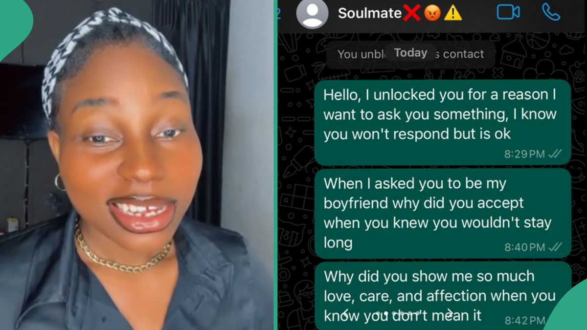 Nigerian Lady Pens Heartbreaking Messages on WhatsApp to Her Boyfriend Who Passed away 6 Years Ago