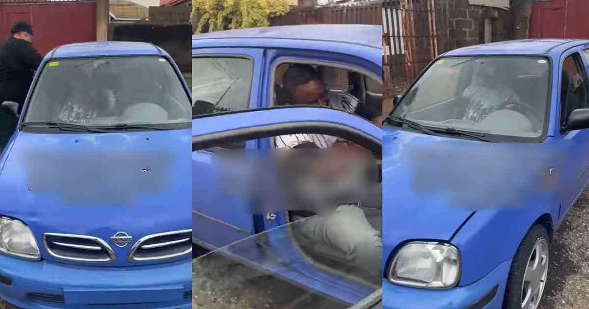 Man abandons his bigger car, buys a smaller car due to hike in fuel price (WATCH)