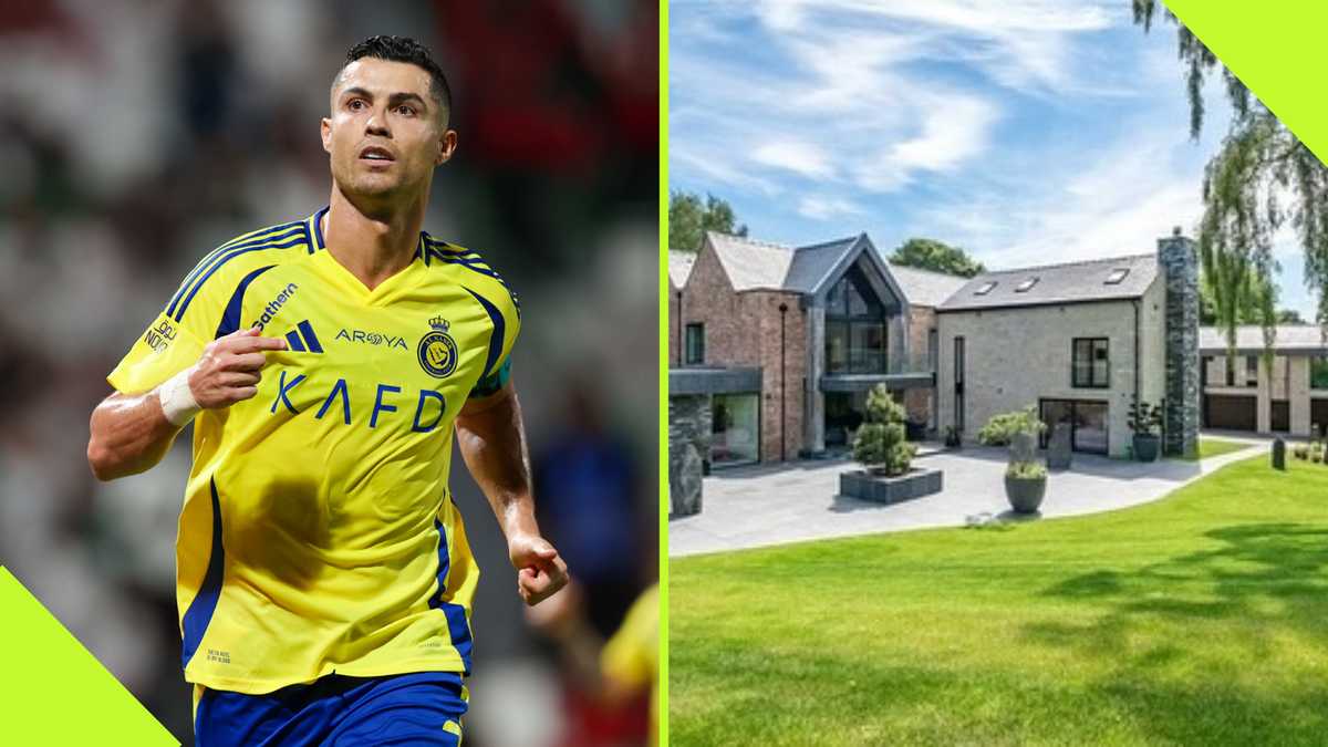 Inside Look at Cristiano Ronaldo’s Old 7 Bedroom £5 Million Mansion in England