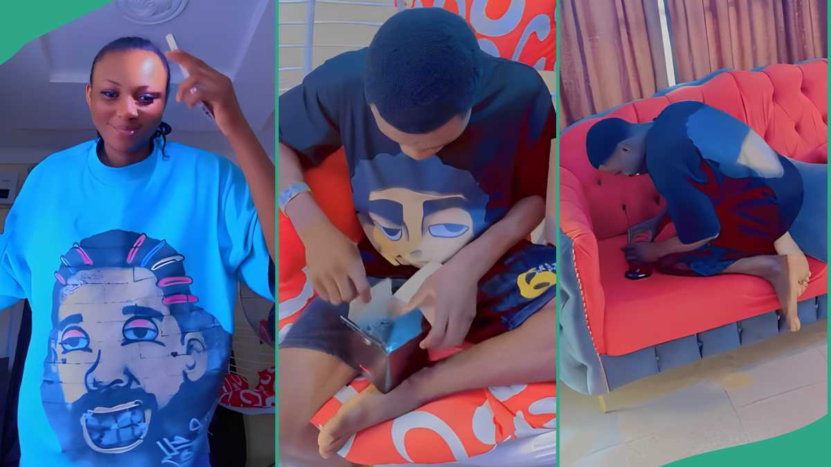 Lady Gifts Her Very Stubborn Boyfriend G-Shock Wristwatch in Video, He Reacts in an Emotional Way