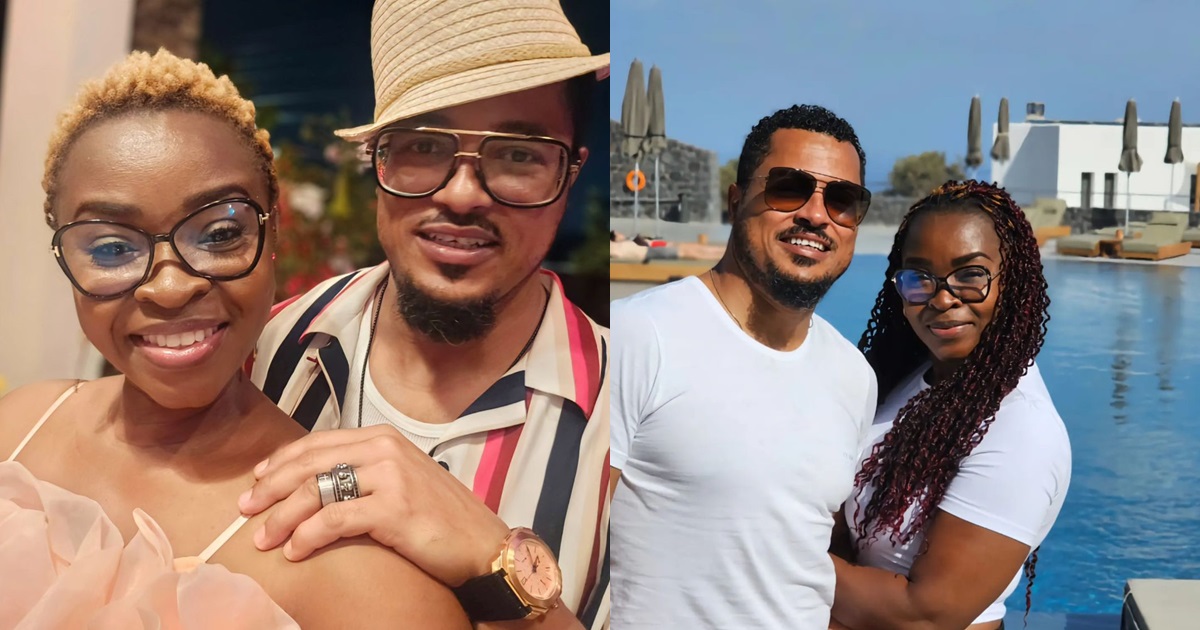 "Getting married to the 'right' person is cr!tical" – Ghanaian actor, Van Vicker, and wife, Adjoa celebrate their 21st wedding anniversary (IMAGES)