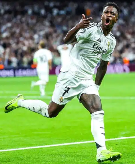 UCL: Vinicius hat-trick inspires Real Madrid to 5-2 comeback win against Borussia Dortmund