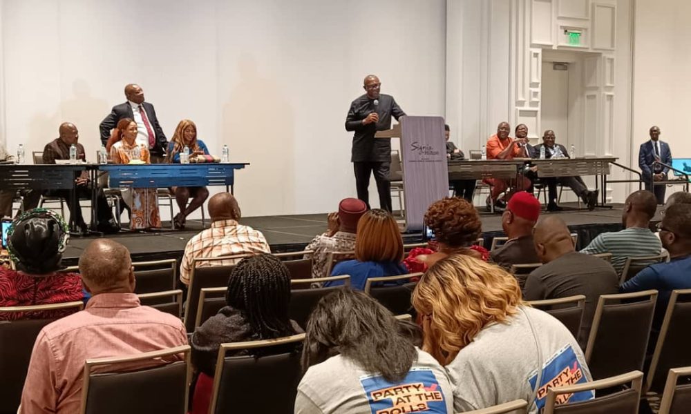 After Visits To Three Cities, Peter Obi Concludes United States Tour [Photos]