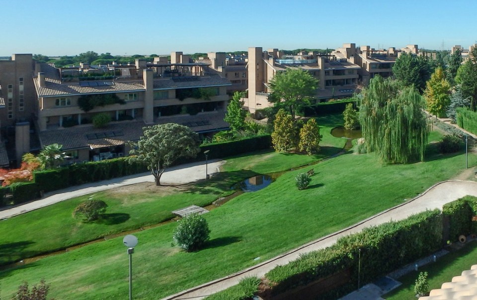 La Finca is an exclusive gated complex east of Madrid