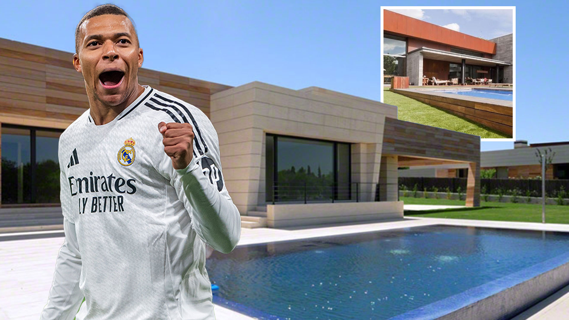 Inside Madrid's Beverly Hills where Mbappe moved into Gareth Bale's house with £10m mansions and 17 artificial lakes