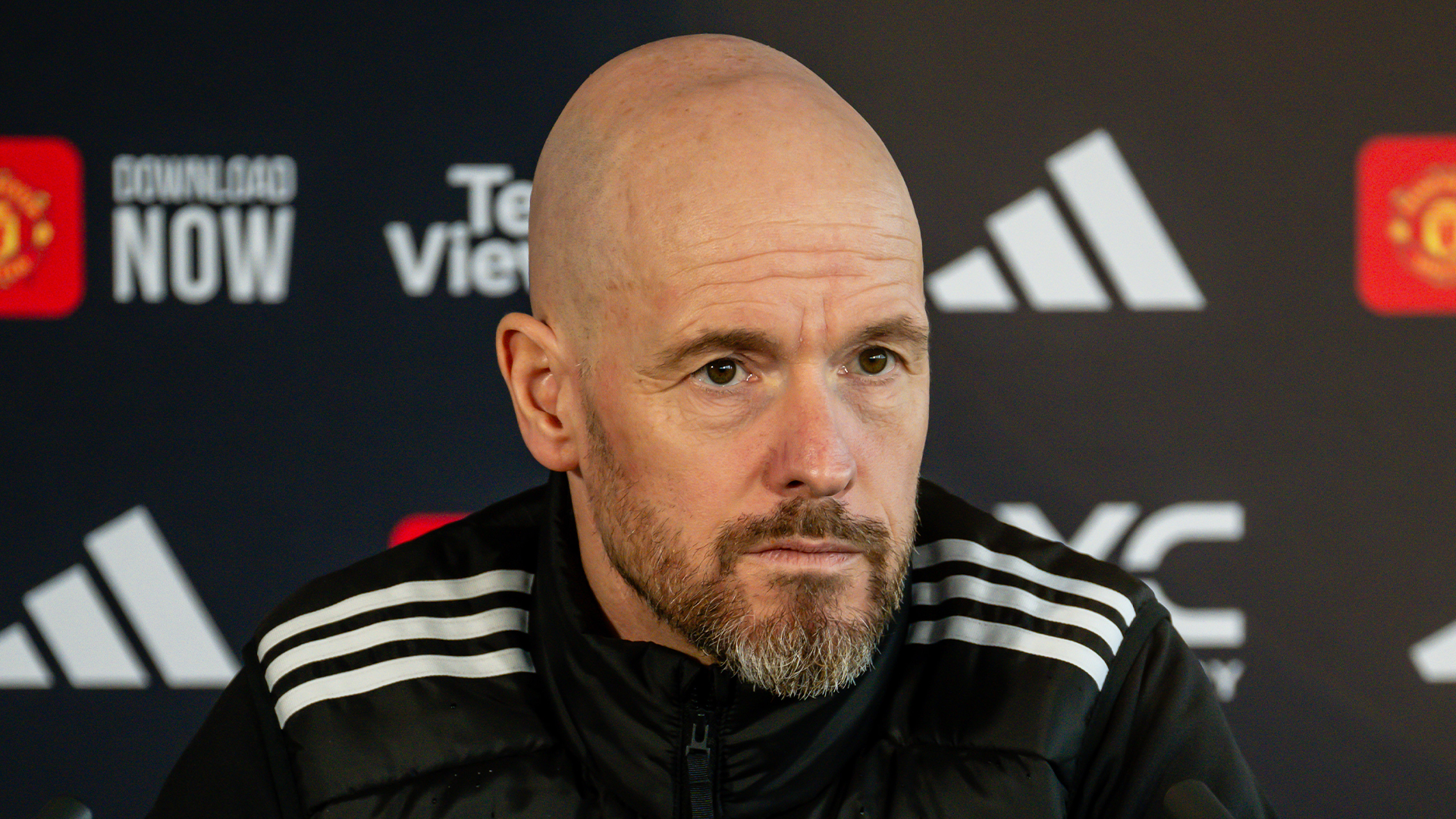 Ten Hag forced to give press conference for match he'll never manage with Man Utd boss blissfully unaware he'd be sacked