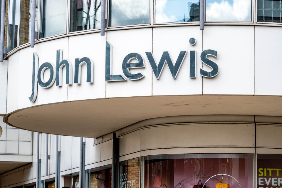 The items were sold at John Lewis