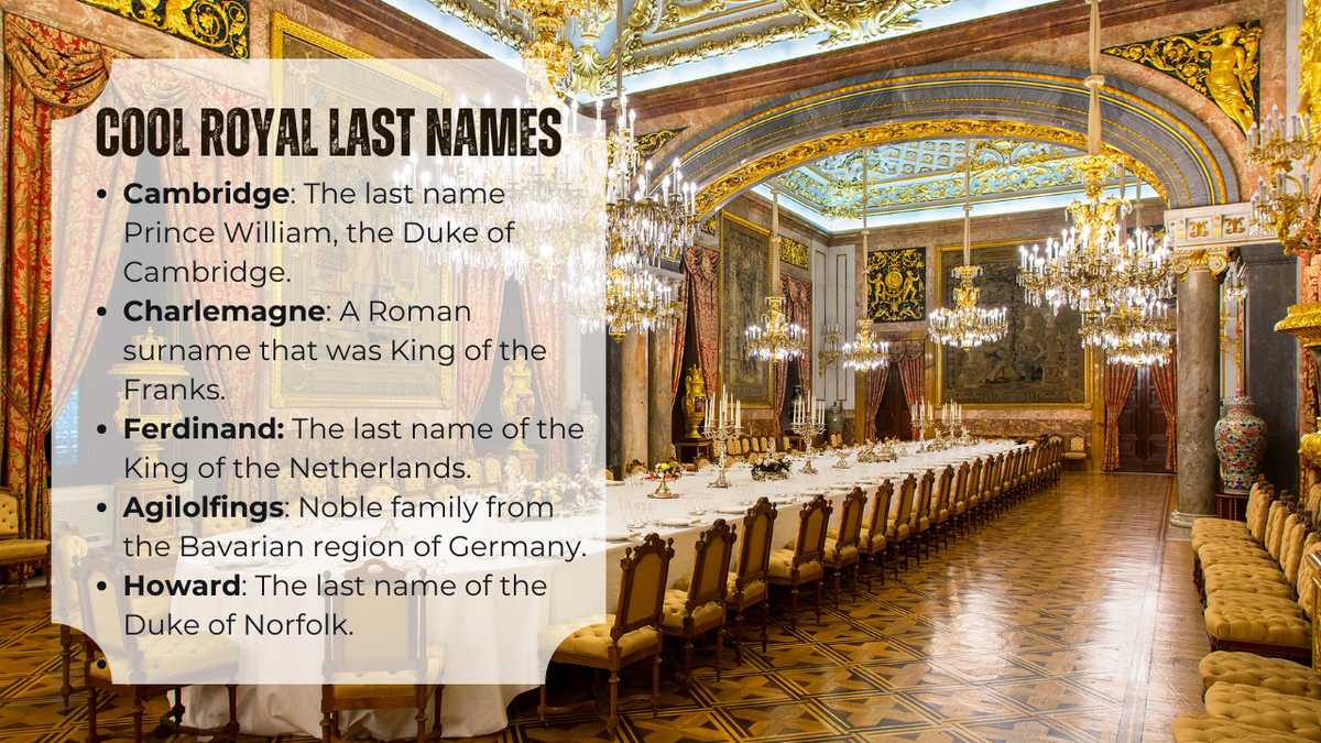 150+ cool royal last names from history and fantasy