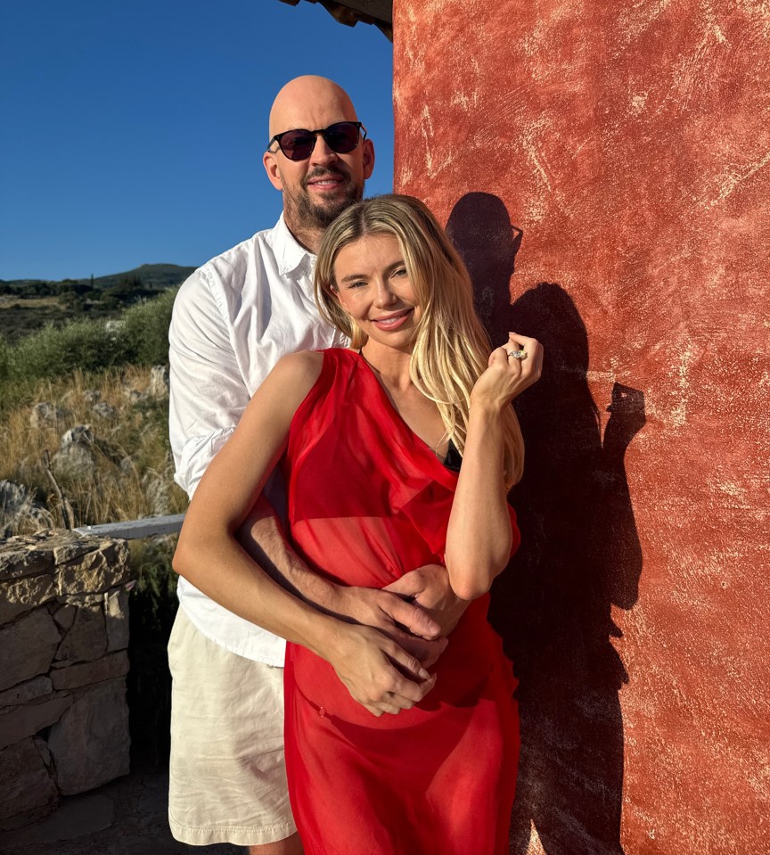 James Watt proposed to Toff in Greece last week