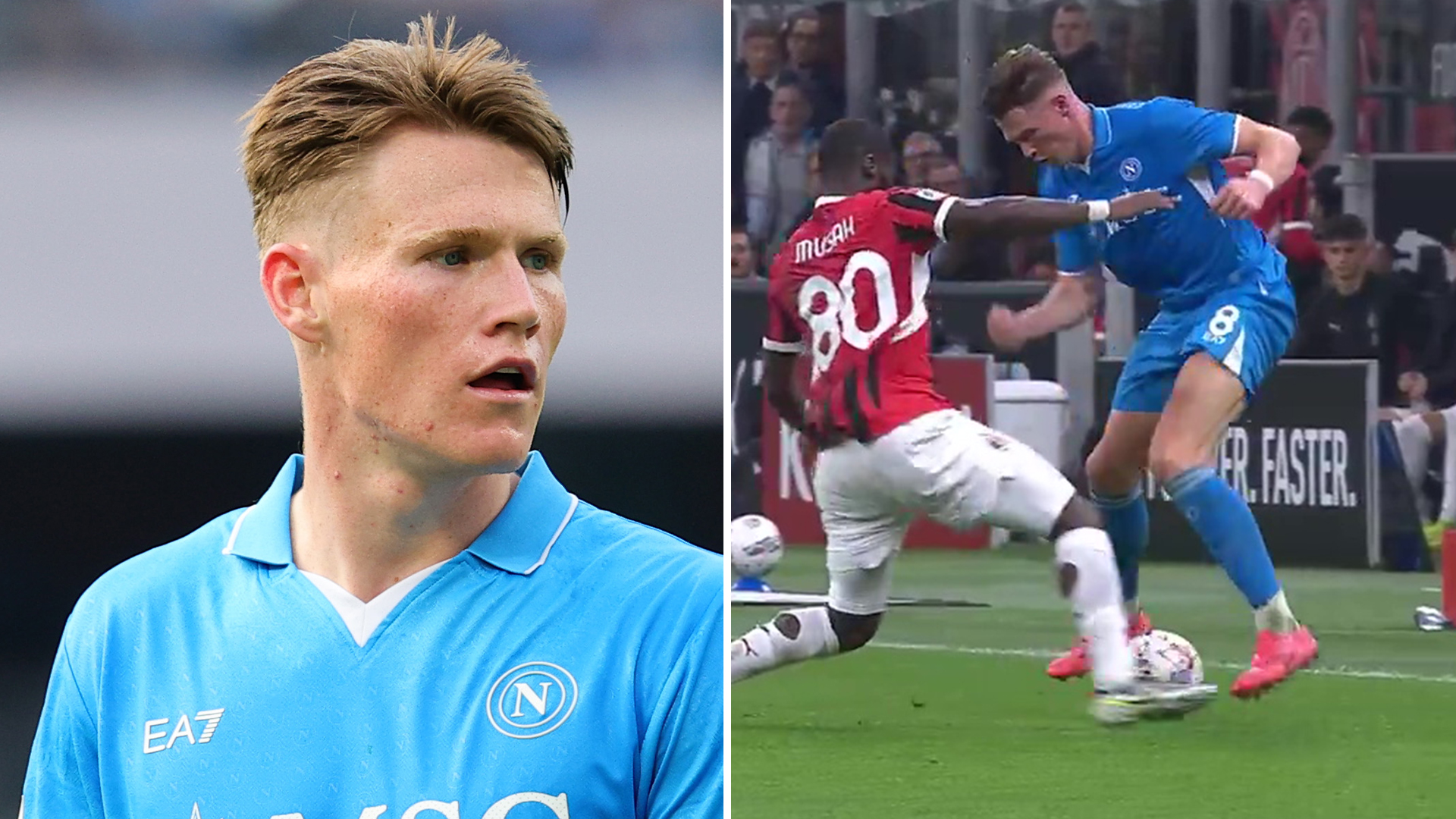 Scott McTominay handed new nickname at Napoli as video emerges of him tearing AC Milan to shreds