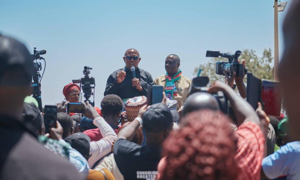 Peter Obi Visits Plateau To Campaign For LP Guber Candidate [Photos]