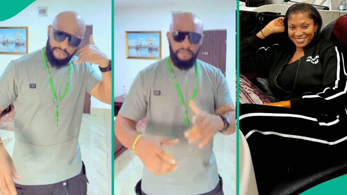 Backlash Trails Yul Edochie’s Dance Moves to Rema’s Azaman Amid May’s Trip to Doha