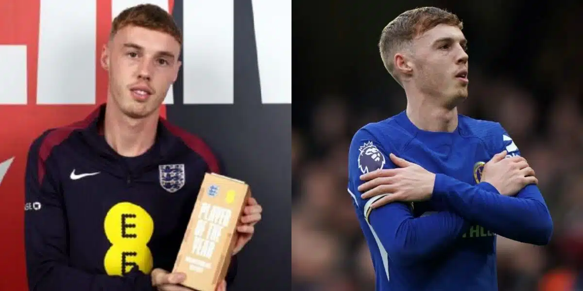 Chelsea's Cole Palmer wins England Men's Player of the Year