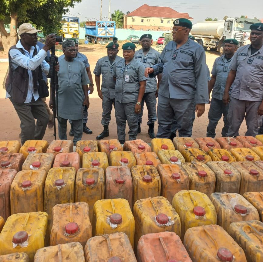 Customs Intercepts Illegal Petrol Worth N20m