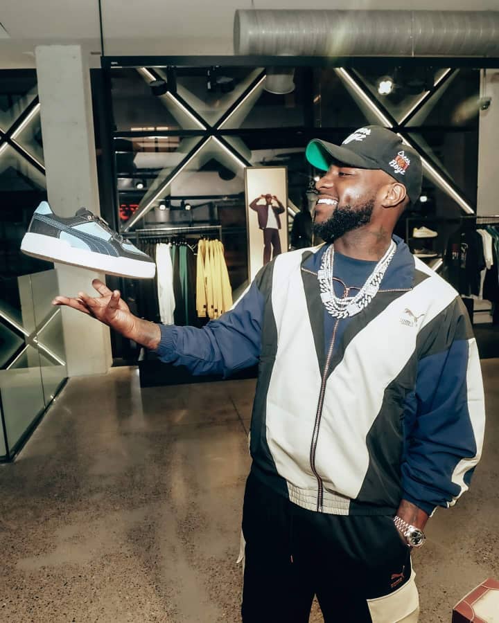 Davido Launches Second Collection Of Puma Wears