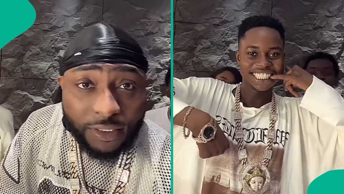 Davido Lets Peller and Crew Wear ‘Billion-Dollar’ Chain on TikTok, Their Reactions Trend: “Humble”