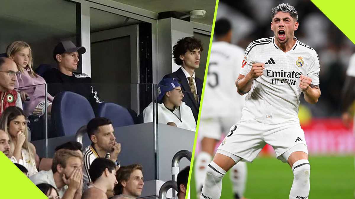 Fede Valverde Scores Goal of the Season Contender As Toni Kroos Watches on His Madrid Return