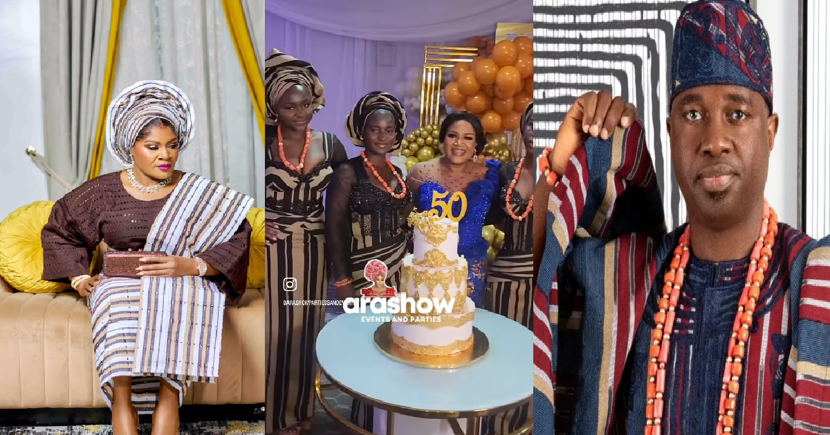 Funsho Adeoti Addresses Controversy Surrounding Her 50th Birthday Celebration.