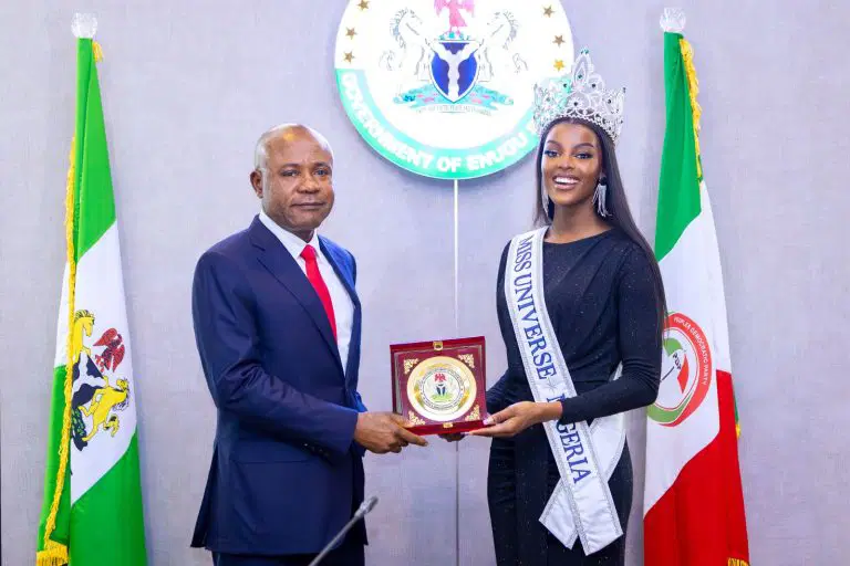 Gov Mbah Appoints Miss Universe Nigeria As Enugu Brand Ambassador