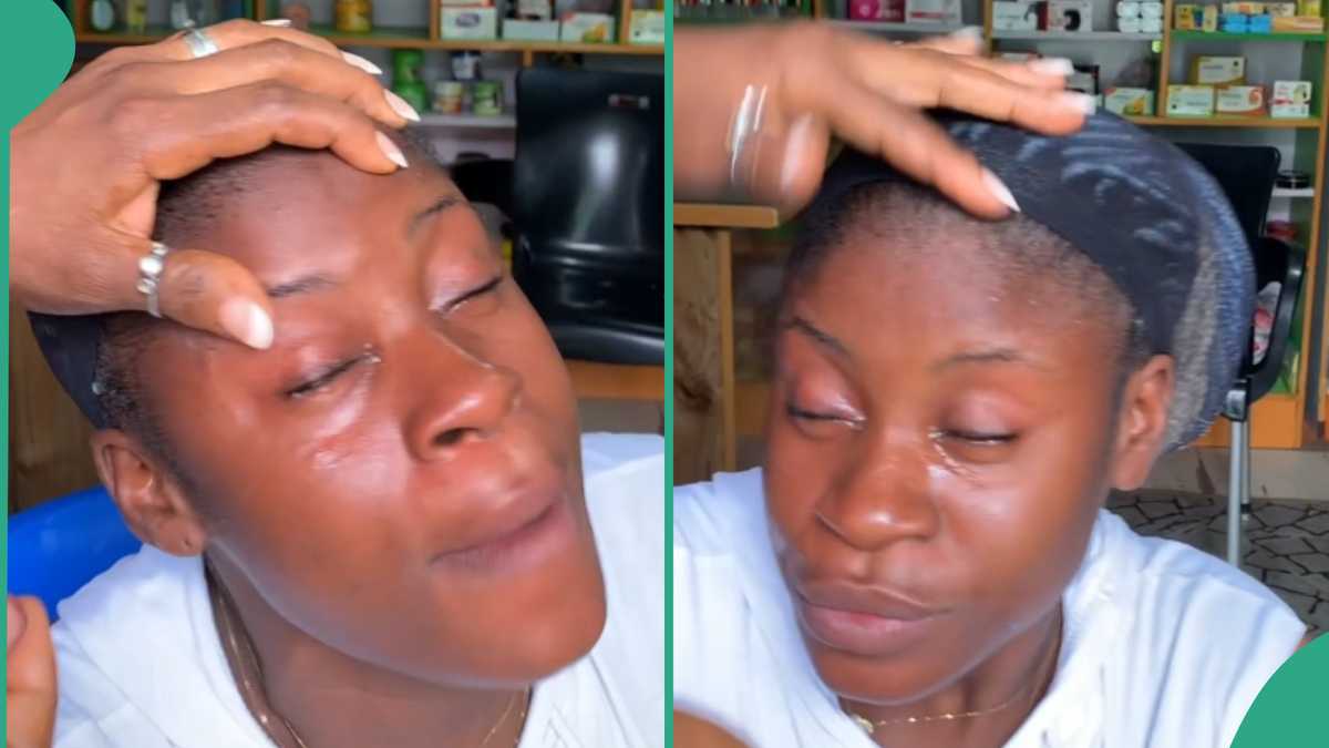 Lady Who Fixed Eye Contact Lenses Cries To Remove it Immediately, Video Trends Online