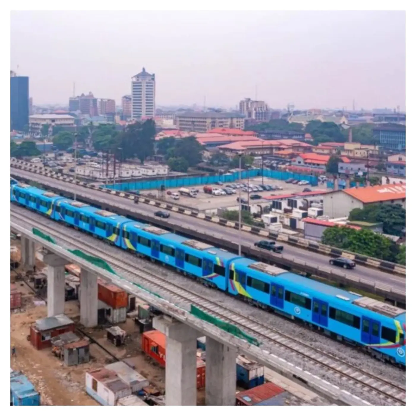 Lagos Blue Line train resumes operations after fire incident