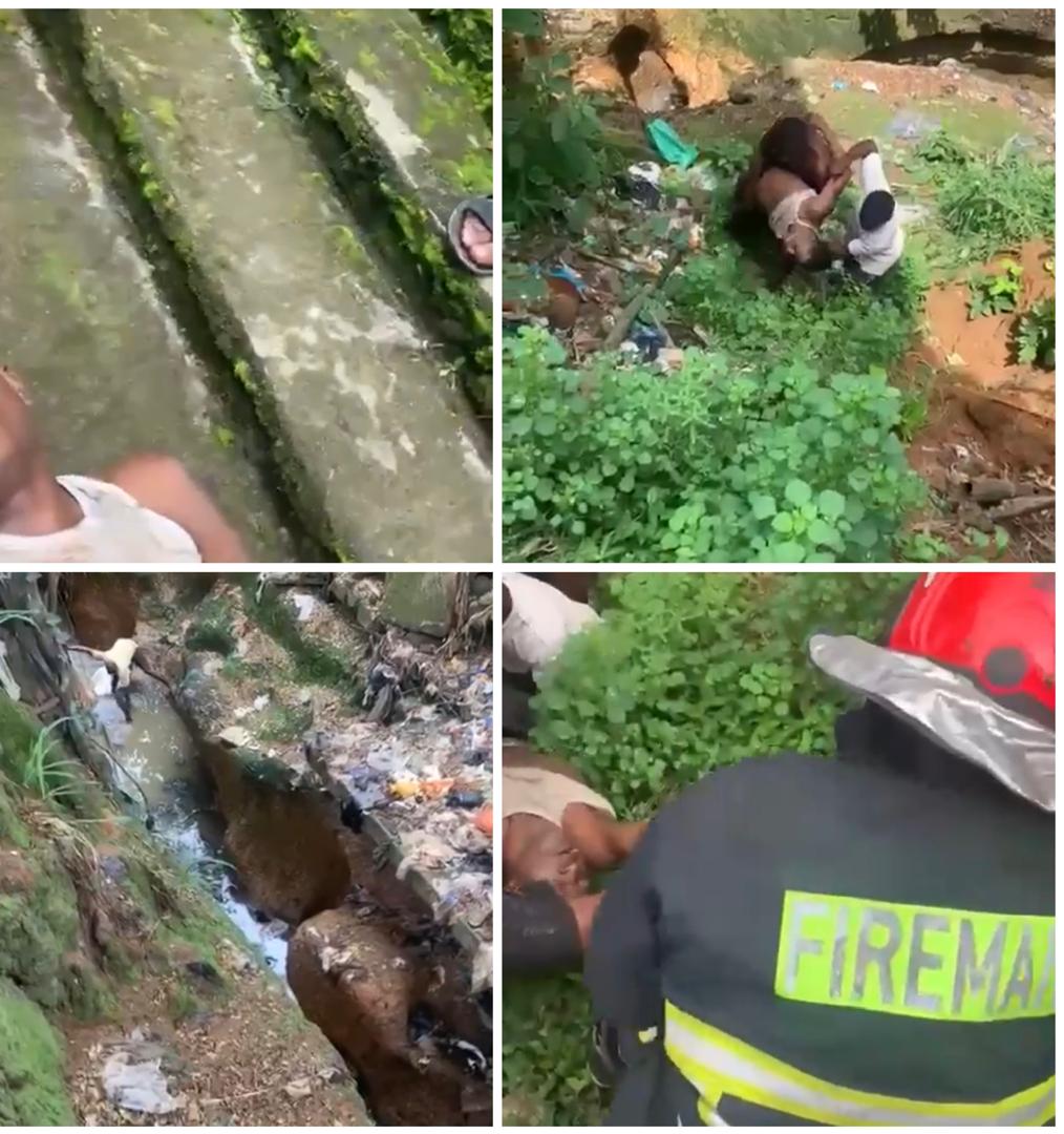 Man who fell into a canal while being pursued by policemen, dies