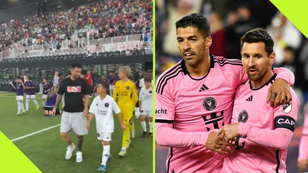 Messi and Suarez Support Their Sons as Mascots in Inter Miami Academy Match