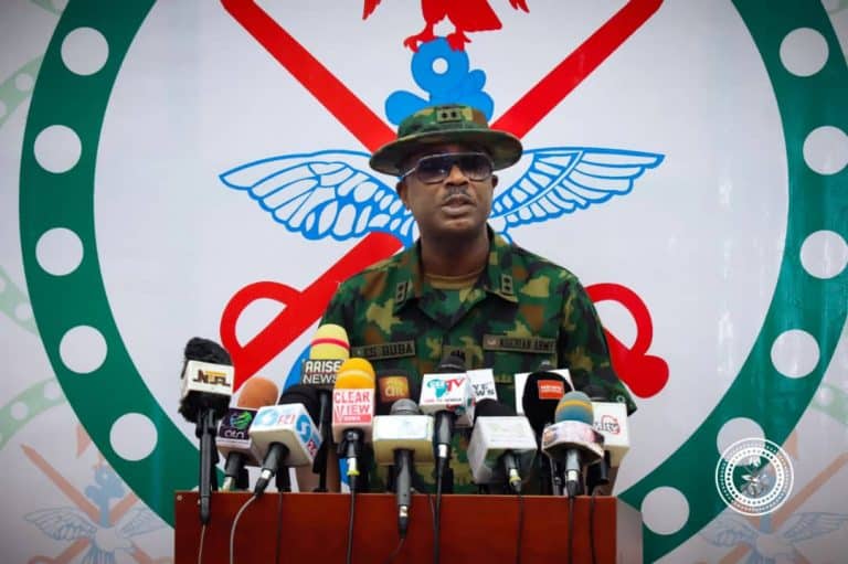 Military Denies Personnel Involvement In Arms Supply To Bandits, Terrorists