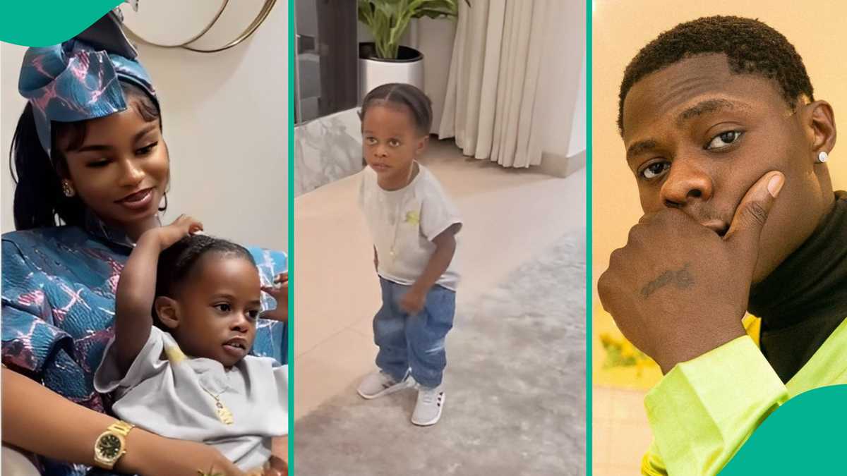 Mohbad’s Son Shows His Leg Work in Heartwarming Dance Video With Iyabo Ojo’s Daughter Priscilla