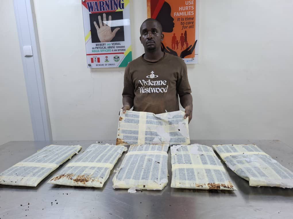 NDLEA Nabs Thailand Returnee With N3.1bn Heroin At Lagos Airport