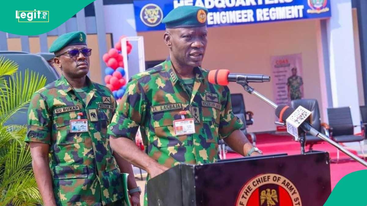 Nigerian Army Names Abdulsalami Bagudu Acting Chief of Army Staff as COAS Lagbaja Embarks on Leave