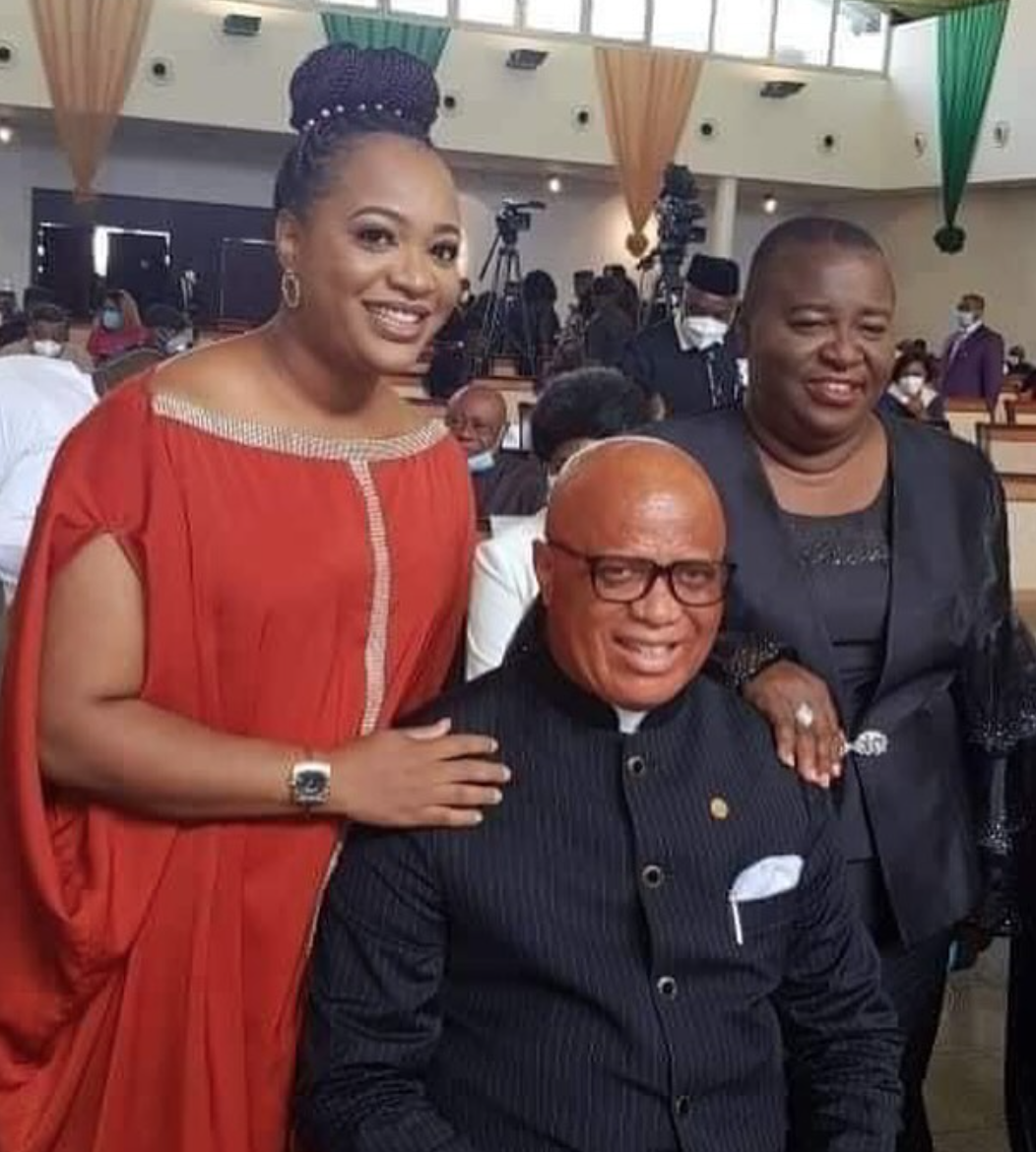 Nigerians react as Akwa Ibom state gov appoints daughter as acting First Lady