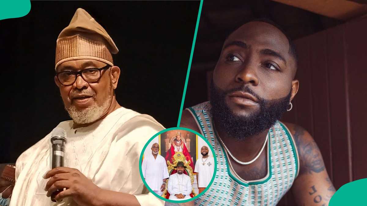 Patrick Doyle Raises Concerns About Davido’s Alleged N2 Million Attire to Olu of Warri’s Palace