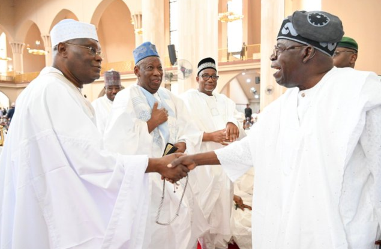 Photo: President Tinubu, Atiku Abubakar meet in Abuja