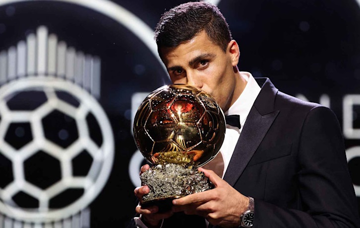 Rodrigo Wins Ballon d'Or