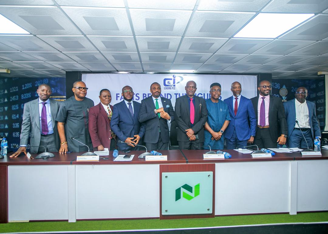 Sam Maduka Onyishi rings closing bell at NGX, as C&I Leasing PLC reports 81.6% surge in H1 2024 gross earnings